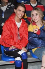 SABRINA CARPENTER at Tommy Hilfiger Fashion Show in Milan 02/25/2018