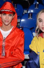 SABRINA CARPENTER at Tommy Hilfiger Fashion Show in Milan 02/25/2018