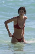 SADIE NEWMAN in Bikini on the Beach in Miami 02/15/2018