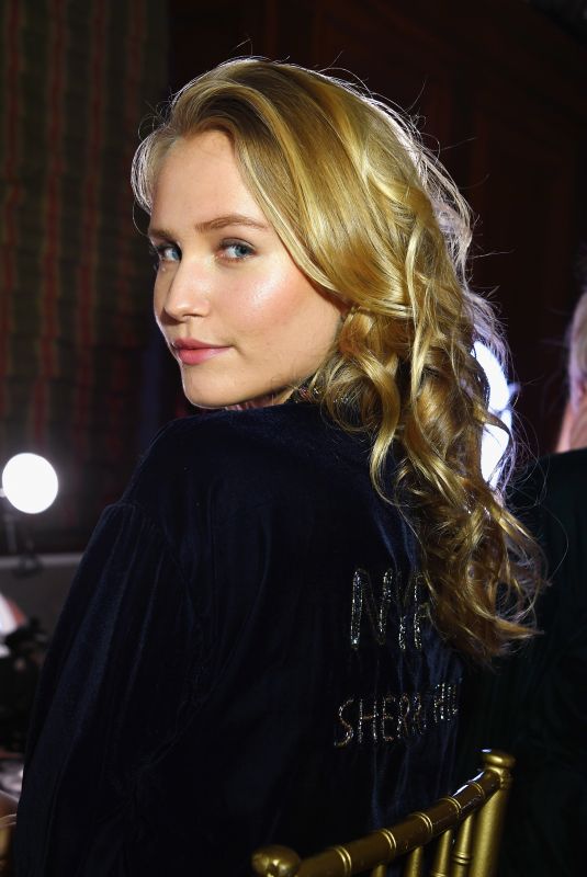 SAILOR BRINKLEY COOK at Sherri Hill Fashion Show at New York Fashion Week 02/08/2018