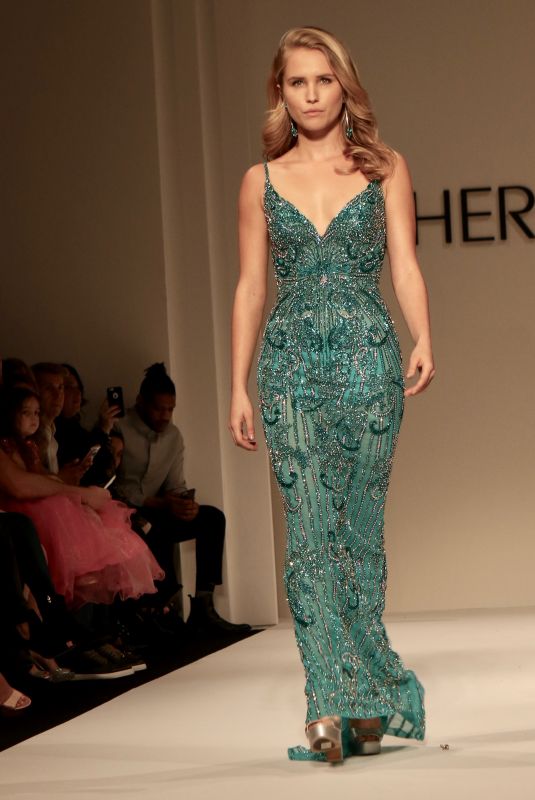 SAILOR BRINKLEY COOK at Sherri Hill Runway Show at New York Fashion Week 02/09/2018