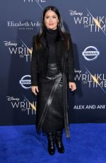 SALMA HAYEK at A Wrinkle in Time Premiere in Los Angeles 02/26/2018