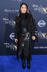 SALMA HAYEK at A Wrinkle in Time Premiere in Los Angeles 02/26/2018