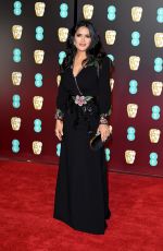 SALMA HAYEK at BAFTA Film Awards 2018 in London 02/18/2018
