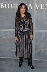 SALMA HAYEK at Bottega Veneta Show at New York Fashion Week 02/09/2018