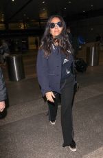SALMA HAYEK at Los Angeles International Airport 02/19/2018