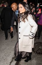 SALMA HAYEK Leaves Bottega Veneta Fashion Show in New York 02/09/2018