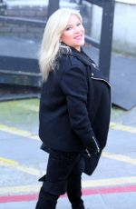 SAMNTHA FOX Arrives at ITV Studios in London 01/18/2018