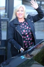 SAMNTHA FOX Arrives at ITV Studios in London 01/18/2018