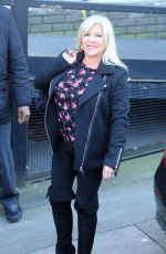 SAMNTHA FOX Arrives at ITV Studios in London 01/18/2018