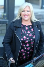 SAMNTHA FOX Arrives at ITV Studios in London 01/18/2018