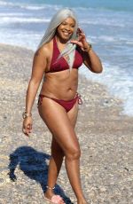 SANDI BOGLE in Bikini at a Beach in Benidorm 02/07/2018