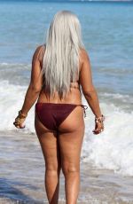 SANDI BOGLE in Bikini at a Beach in Benidorm 02/07/2018