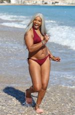 SANDI BOGLE in Bikini at a Beach in Benidorm 02/07/2018