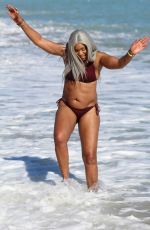 SANDI BOGLE in Bikini at a Beach in Benidorm 02/07/2018