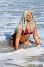 SANDI BOGLE in Bikini at a Beach in Benidorm 02/07/2018