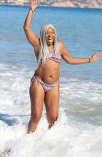 SANDI BOGLE in Bikini on the Beach in Benidorm 02/03/2018