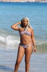 SANDI BOGLE in Bikini on the Beach in Benidorm 02/03/2018