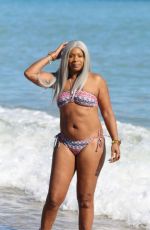 SANDI BOGLE in Bikini on the Beach in Benidorm 02/03/2018