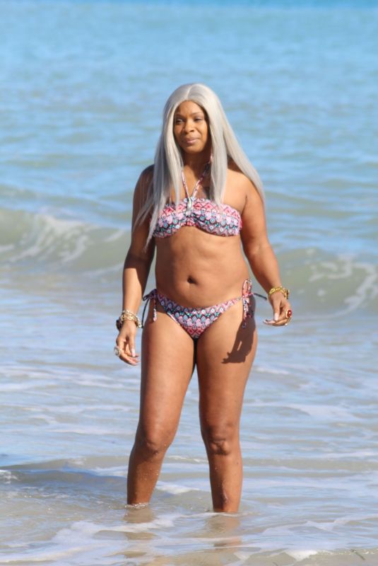 SANDI BOGLE in Bikini on the Beach in Benidorm 02/03/2018