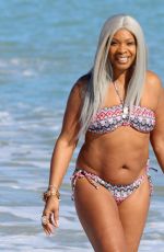 SANDI BOGLE in Bikini on the Beach in Benidorm 02/13/2018
