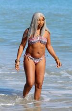 SANDI BOGLE in Bikini on the Beach in Benidorm 02/13/2018