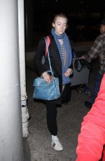 SAOIRSE RONA at LAX Airport in Los Angeles 02/22/2018