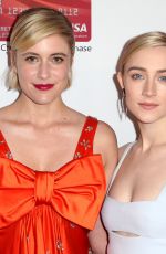 SAOIRSE RONAN and GRETA GERWIG at Aarp Magazine’s Movies for Grownups Awards in Los Angeles 02/05/2018
