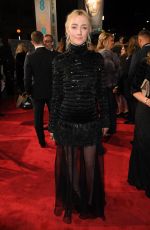 SAOIRSE RONAN at BAFTA Film Awards 2018 in London 02/18/2018