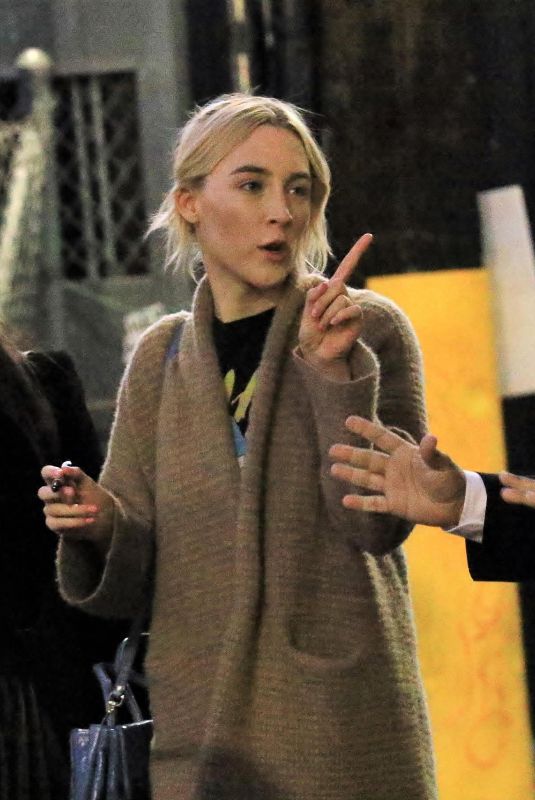 SAOIRSE RONAN at Jimmy Kimmel Live!