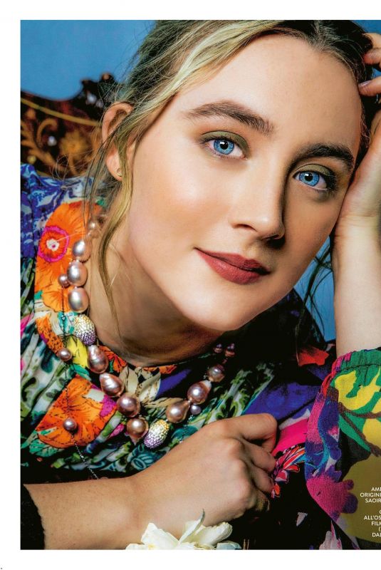 SAOIRSE RONAN in Grazia Magazine, Italy February 2018