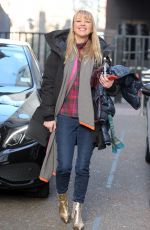 SARA COX at ITV Studios in London 02/06/2018