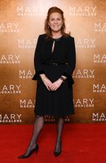 SARAH FERGUSON at Mary Magdalene Screening at National Gallery in London 02/26/2018