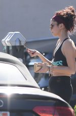 SARAH HYLAND Arrives at a Gym in Los Angeles 02/04/2018