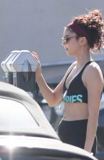 SARAH HYLAND Arrives at a Gym in Los Angeles 02/04/2018