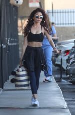 SARAH HYLAND Arrives at a Gym in Los Angeles 02/07/2018