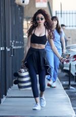 SARAH HYLAND Arrives at a Gym in Los Angeles 02/07/2018