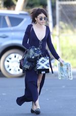 SARAH HYLAND Arrives at a Party in Studio City 02/24/2018