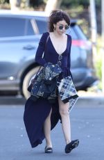 SARAH HYLAND Arrives at a Party in Studio City 02/24/2018