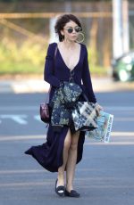 SARAH HYLAND Arrives at a Party in Studio City 02/24/2018