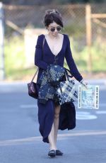 SARAH HYLAND Arrives at a Party in Studio City 02/24/2018