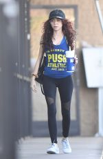 SARAH HYLAND Heading to a Gym in Los Angeles 02/05/2018