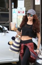 SARAH HYLAND Heading to a Gym in Los Angeles 02/19/2018