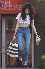 SARAH HYLAND Leaves Beauty and Hair Salon in Hollywood 02/07/2018