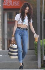 SARAH HYLAND Leaves Beauty and Hair Salon in Hollywood 02/07/2018