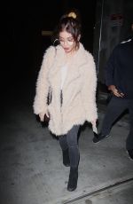 SARAH HYLAND Leaves Hotel Cafe in Los Angeles 02/15/2018