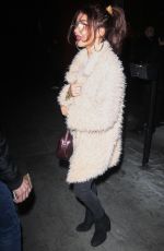 SARAH HYLAND Leaves Hotel Cafe in Los Angeles 02/15/2018