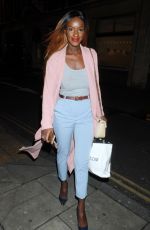 SARAH MULINDWA Leaves Bunga Bunga Anniversary Party in London 01/31/2018