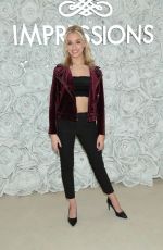 SARAH REASONS at Gretchen Christine x Impressions Vanity PopUpParty in West Hollywood 02/10/2018