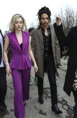 SARAH SNYDER at Roberto Cavalli Fashion Show in Milan 02/23/2018